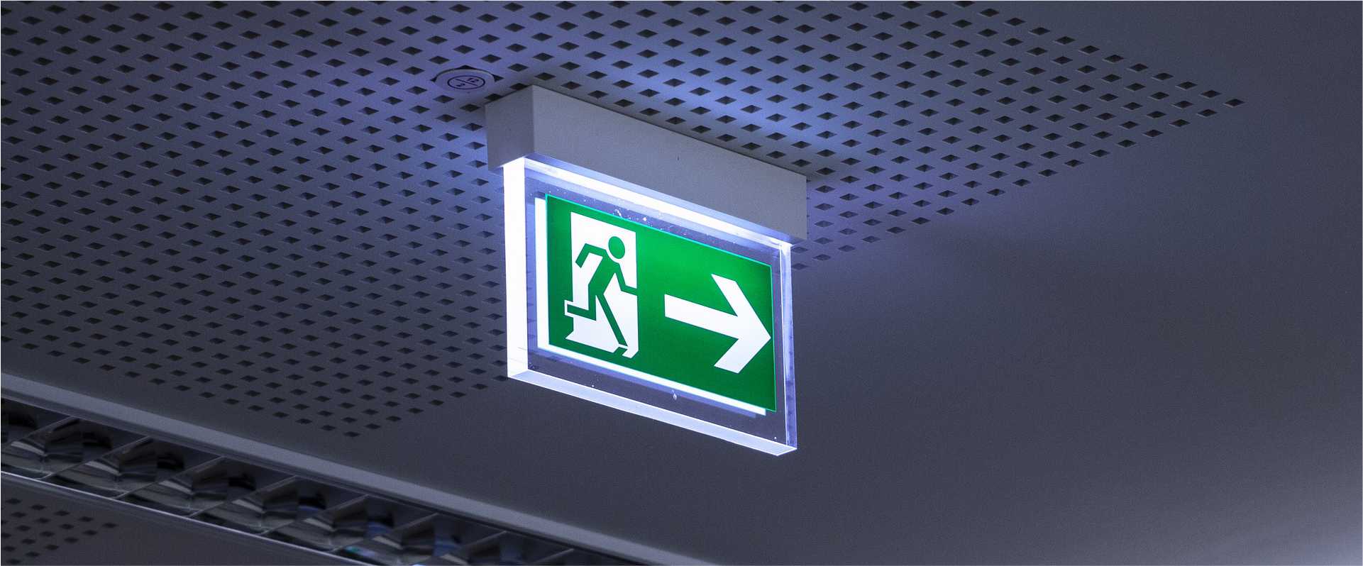 Evacutation signs